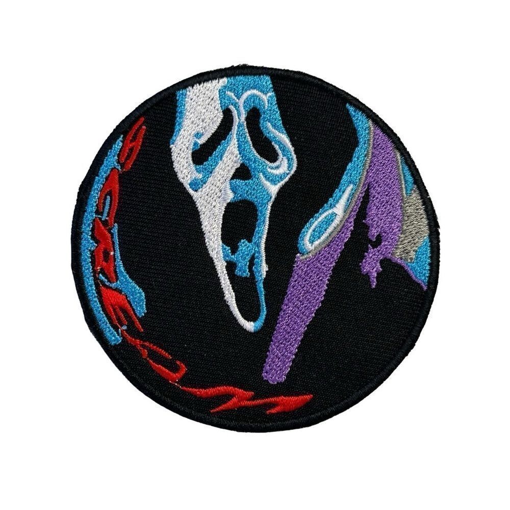 Scream The Movie Iron On Embroidered Patch